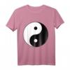 Ying Yang Tai Chi Peace T-Shirt  Chinesisches Feng Shui Bagua Design für Harmonie, Balance und spirituellen Frieden