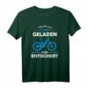 E-MTB Geladen Und Entsichert T-Shirt  Lustiges Fahrrad Design für E-Biker, Pedelec Fahrer und Radfahrer, Perfektes Geschenk für Geburtstage & Weihnachten