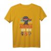 Kinder Ninja 6. Geburtstag - Achtung Ich bin Sechs T-Shirt für Kinder, perfekt für die Geburtstagsfeier von Ninja-Fans