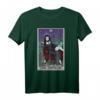Gothic Halloween T-Shirt mit Vampir- und Tarot-Motiv  Perfekt für Hexen, Horror-Fans & Gothic-Liebhaber