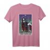 Gothic Halloween T-Shirt mit Vampir- und Tarot-Motiv  Perfekt für Hexen, Horror-Fans & Gothic-Liebhaber