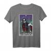Gothic Halloween T-Shirt mit Vampir- und Tarot-Motiv  Perfekt für Hexen, Horror-Fans & Gothic-Liebhaber
