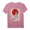 Kranich Art Japanische Kunst Vintage Retro T-Shirt  Ideal für Kranich- und Anime-Liebhaber, Japan Mythologie Fans