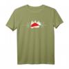 Schwarzwald Herzschlag T-Shirt mit Bollenhut Herzlinie  Perfekt für Schwarzwald-Fans & Sommerurlaub im Süden Bayerns