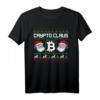 Crypto Claus Bitcoin Kryptowährung Händler Weihnachts-T-Shirt  Lustiges Design für Krypto-Fans und Händler zu Weihnachten und Festtagen