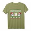 Crypto Claus Bitcoin Kryptowährung Händler Weihnachts-T-Shirt  Lustiges Design für Krypto-Fans und Händler zu Weihnachten und Festtagen