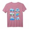 Polizeiauto Kinder T-Shirt mit Polizisten und Hubschrauber - Süßes Polizei Design für Jungs, Mädchen, Damen & Herren