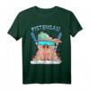Pistensau Ski Party Skifahrer Sau Hasen Piste Winter Schnee T-Shirt  Lustiges Wintersport-Shirt als Geschenkidee für Skifahrer, Kinder und Erwachsene