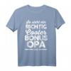Lustiges Bonus Opa T-Shirt für Familie & Vatertag  Coole Sprüche für Stiefopa, Stiefgroßvater & Enkelkinder
