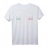 APE 50 Herzschlag T-Shirt für Fans - Kult Dreirad Outfit in Italienischer Flagge, ideales Geschenk für Piaggio Ape 50 Liebhaber
