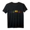 Wohnmobil Herzschlag Retro Camper EKG Camping Puls T-Shirt  Perfekt für Rentner und Outdoor-Fans, Campingurlaub im Ruhestand