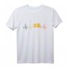 Wohnmobil Herzschlag Retro Camper EKG Camping Puls T-Shirt  Perfekt für Rentner und Outdoor-Fans, Campingurlaub im Ruhestand