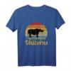 Save The Chubby Unicorns Funny Rhino Vintage T-Shirt  Lustiges Tiermotiv für Männer, Frauen, Teens und Tierliebhaber als Geschenk