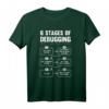 6 Stages of Debugging Lustiges Programmierer Informatiker T-Shirt  Perfektes Geschenk für Entwickler & IT-Profis