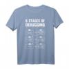 6 Stages of Debugging Lustiges Programmierer Informatiker T-Shirt  Perfektes Geschenk für Entwickler & IT-Profis