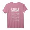 6 Stages of Debugging Lustiges Programmierer Informatiker T-Shirt  Perfektes Geschenk für Entwickler & IT-Profis