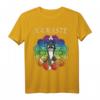 Lustiges Yoga Katze Vrikshasana Mandala Namaste T-Shirt für Yogafans & Katzenliebhaber
