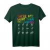There Are More Than Two Genders Symbols Rainbow LGBT Flag T-Shirt  Unterstütze Vielfalt und Inklusion, Perfekt für Geburtstag, Weihnachten & besondere Anlässe