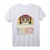 Retro Kassetten Tape Jahrgang 1982 - Vintage Musik T-Shirt für 39. Geburtstagsfeier, Mann & Frau Geschenkidee