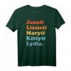Stolz und Vorurteil Jane Austen T-Shirt mit Bennet Schwestern - Lustiges Geschenk für Buchliebhaber, Jane Austen Fans & Literaturbegeisterte