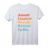 Stolz und Vorurteil Jane Austen T-Shirt mit Bennet Schwestern - Lustiges Geschenk für Buchliebhaber, Jane Austen Fans & Literaturbegeisterte