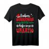 Weihnachten Unartig Weihnachtsmann T-Shirt  Lustiges Design für Kinder, Männer und Frauen für die Weihnachtsfeier