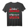 Weihnachten Unartig Weihnachtsmann T-Shirt  Lustiges Design für Kinder, Männer und Frauen für die Weihnachtsfeier