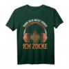 Kann Dich Nicht Hören Ich Zocke - Lustiges PC Gamer Headset T-Shirt, Perfekt als Geschenk für Zocker zum Geburtstag oder besonderen Anlass