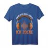 Kann Dich Nicht Hören Ich Zocke - Lustiges PC Gamer Headset T-Shirt, Perfekt als Geschenk für Zocker zum Geburtstag oder besonderen Anlass