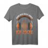 Kann Dich Nicht Hören Ich Zocke - Lustiges PC Gamer Headset T-Shirt, Perfekt als Geschenk für Zocker zum Geburtstag oder besonderen Anlass