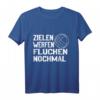 Zielen, Werfen, Fluchen - Lustiges Boule & Petanque T-Shirt für Boule- und Boccia-Spieler, perfekt für den Urlaub und als Geschenk
