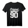33. Geburtstag Geschenk für Mann & Frau - Original Jahrgang 1990 T-Shirt, lustiges Outfit für Teenager und Erwachsene zum Geburtstag