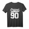 33. Geburtstag Geschenk für Mann & Frau - Original Jahrgang 1990 T-Shirt, lustiges Outfit für Teenager und Erwachsene zum Geburtstag