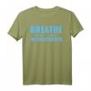 Breathe Ice Bath Eisbad Kalt Duschen Wim Atemübungen T-Shirt  Lustiges Geschenk für Eisbader, Wim Hof Fans & Kälte Liebhaber