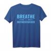 Breathe Ice Bath Eisbad Kalt Duschen Wim Atemübungen T-Shirt  Lustiges Geschenk für Eisbader, Wim Hof Fans & Kälte Liebhaber