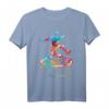Trampolin Trampolinturnen T-Shirt  Perfektes Geschenk für Hobby-Springer, Kinder und Familien beim Freizeitspaß