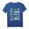 Polizeiauto Jungen Polizei Fahrzeuge Kinder T-Shirt - Vielfältige Designs für kleine Polizei-Fans