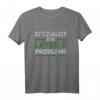 Spezialist für Layer 8 Probleme - Lustiges Computer Spruch T-Shirt für IT-Profis, Nerds & Informatiker  Perfektes Geschenk zu Weihnachten, Geburtstag & Abschied