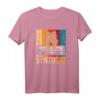 Retro Synthesizer Katzen T-Shirt - Vintage Synth Design, ideales Geschenk für elektronische Musikfans und Modular Keyboard Enthusiasten