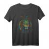 Farbenfrohes Löwen T-Shirt - Majestätischer König der Tiere aus Afrika, Sternzeichen Löwe Motiv für Tier- und Safari-Fans