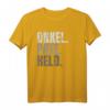Onkel Pate Held T-Shirt  Perfektes Geschenk für Patenonkel, Onkel & Bruder zum Vatertag, Geburtstag oder Weihnachten im Vintage & Retro Design