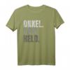 Onkel Pate Held T-Shirt  Perfektes Geschenk für Patenonkel, Onkel & Bruder zum Vatertag, Geburtstag oder Weihnachten im Vintage & Retro Design