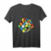 Zauber Würfel, Physik, Mathematik, Nerd - Cube Design T-Shirt für Puzzle- und Science-Fans, stylisches Geschenk für Nerds & Geeks