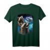 Lustiges Waschbär-Meme T-Shirt mit Heulen an den 3 Vintage Waschbären - Perfekt für Kaffeeliebhaber und Tierfans