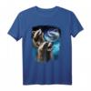 Lustiges Waschbär-Meme T-Shirt mit Heulen an den 3 Vintage Waschbären - Perfekt für Kaffeeliebhaber und Tierfans