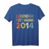 Legendäres 8. Geburtstag T-Shirt für Jungen und Mädchen - Vintage Geschenkidee seit 2014, perfekt für Kinder, Söhne, Töchter & Freunde