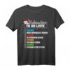 Lustiges Weihnachts-Gaming T-Shirt für Jungen  To Do Liste, Zocken, Heiße Schokolade & Plätzchen, Perfekt für Gamer, Nerds & Geeks