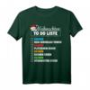 Lustiges Weihnachts-Gaming T-Shirt für Jungen  To Do Liste, Zocken, Heiße Schokolade & Plätzchen, Perfekt für Gamer, Nerds & Geeks