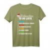 Lustiges Weihnachts-Gaming T-Shirt für Jungen  To Do Liste, Zocken, Heiße Schokolade & Plätzchen, Perfekt für Gamer, Nerds & Geeks