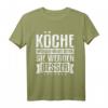 Lustiges Koch T-Shirt - Köche werden nicht älter, sie werden besser | Perfektes Geschenk für Küchenprofis und Kochliebhaber